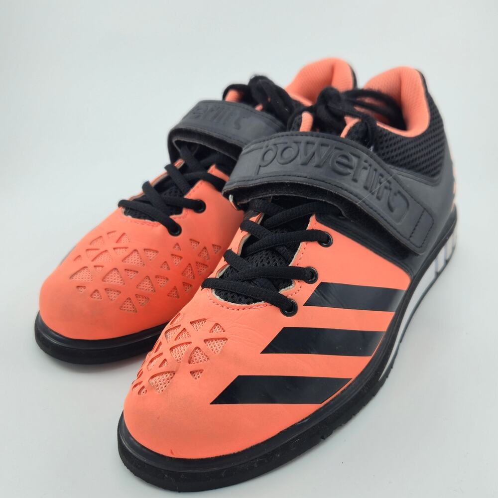 Adidas Powerlift 3.1 Women's Size 8.5 AQ3333 Sun Glow Orange Black